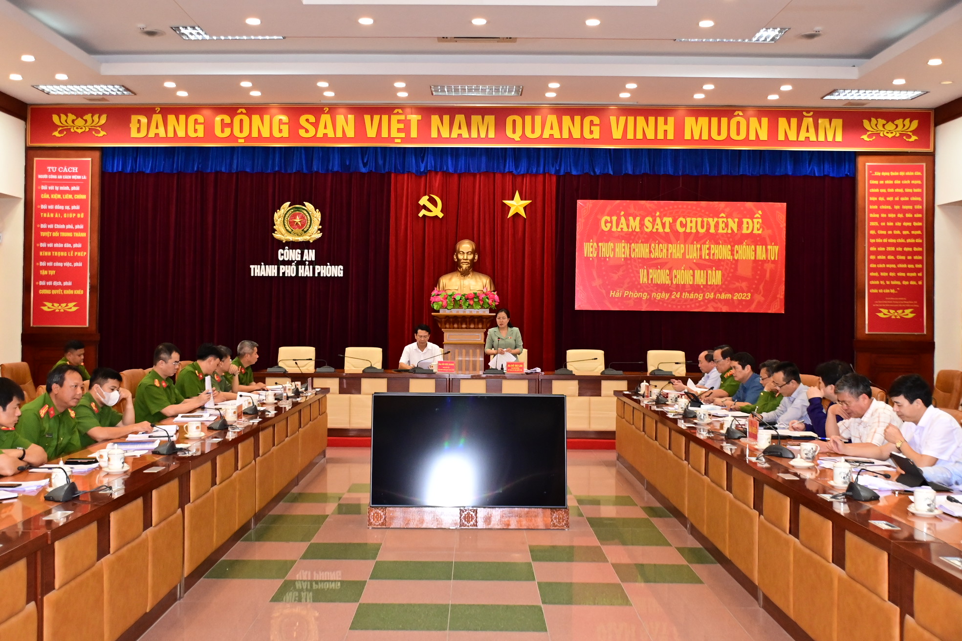 Ủy ban Xã hội của Quốc hội  Giám sát chuyên đề việc thực hiện chính sách pháp luật về  phòng, chống ma túy, mại dâm